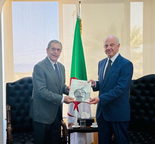Meeting with Journalist Abdel Rahman Al-Solh