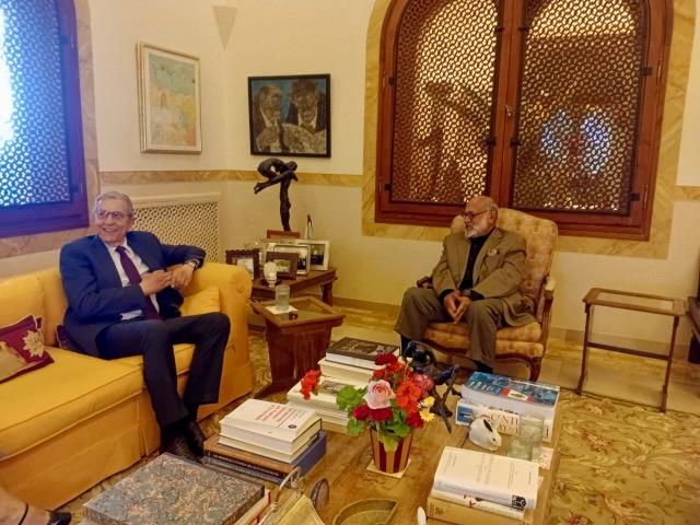 Meeting with Lebanese lawyer and politician Mr. Roger Eddé