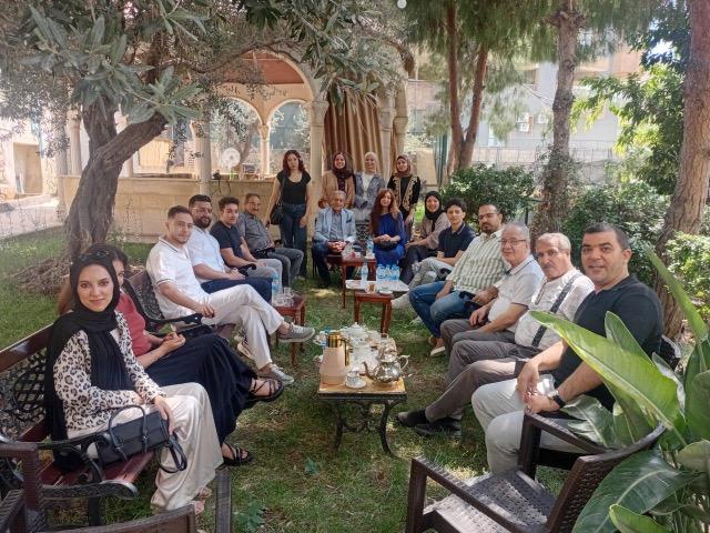 لقاء مع الطلبة الجزائريين المقيمين في لبنان